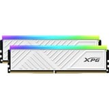 ADATA DIMM 16 GB DDR4-3200 (2x 8 GB) Dual-Kit , Arbeitsspeicher weiß, AX4U32008G16A-DTWHD35G, XPG Spectrix D35G, INTEL XMP