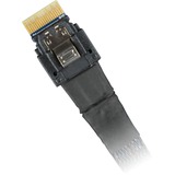 Icy Dock Kabel SlimSAS 4i SFF-8654  > SlimSAS 4i SFF-8654 schwarz, 50cm