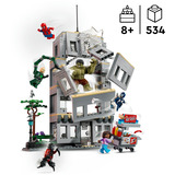 LEGO 76350 Marvel Super Heroes Großer Showdown: Spider-Man vs. Hulk, Konstruktionsspielzeug 
