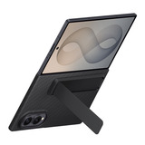 Samsung Carbon Standing Case, Handyhülle schwarz, Samsung Galaxy Z Fold8