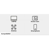 Samsung T9 microSDXC 512 GB, Speicherkarte schwarz, mit USB-Kartenleser