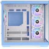 Thermaltake View 380 TG ARGB Hydrangea Blue, Tower-Gehäuse hellblau, Tempered Glass x 2