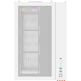 Thermaltake View 380 WS ARGB Snow White, Tower-Gehäuse weiß/holz, Tempered Glass x 2, Holz-Struktur