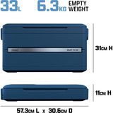 Coleman Snap'N Go 35QT, Kühlbox blau