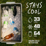 Coleman Snap'N Go 35QT, Kühlbox blau