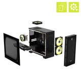 MSI MAG Infinite S AI 2NVM7-002AT, Gaming-PC schwarz/transparent, Windows 11 Home