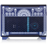 Thermaltake TR100 Koralie Edition Cobalt Blue, Tower-Gehäuse blau/weiß