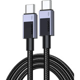 UGREEN 100W PD 3.0 USB-C auf USB-C Schnellladekabel schwarz, 3 Meter, PD 100 Watt