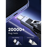 UGREEN 100W PD 3.0 USB-C auf USB-C Schnellladekabel schwarz, 3 Meter, PD 100 Watt