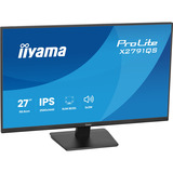 iiyama ProLite X2791QS-B1, LED-Monitor 68.5 cm (27 Zoll), schwarz (matt), QHD, IPS, HDMI, DP, Lautsprecher