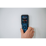 Bosch Holzfeuchtemesser GMM 1-15 Professional blau/schwarz, 2x Batterien, Tasche