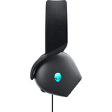 Dell Alienware AW520H Lunar Light, Gaming-Headset schwarz/hellgrau, kabelgebundenes Gamingheadset (USB, 3,5 mm Stecker)