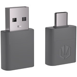 ENDORFY VIRO Infra Wireless Alt Gray, Gaming-Headset grau, 2,4-GHz-USB-C-Dongle, Bluetooth, USB-C, 3,5mm-Klinke