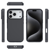 Nevox StyleShell SHOCK, Handyhülle schwarz, iPhone 17 Pro, kompatibel mit MagSafe