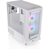 Thermaltake Ceres 350 MX Snow White, Tower-Gehäuse weiß, Tempered Glass x 2