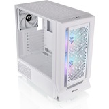 Thermaltake Ceres 350 MX Snow White, Tower-Gehäuse weiß, Tempered Glass x 2