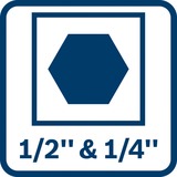 Bosch Akku-Schlagschrauber GDX 18V-285 Professional solo, 18Volt blau, ohne Akku und Ladegerät