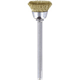 Dremel Messingbürste Ø 13 mm (536) 2 Stück, Schaft  Ø  3,2mm