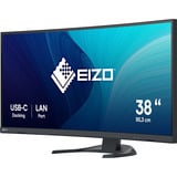 EIZO FlexScan EV3851X, LED-Monitor 95.3 cm (37.5 Zoll), schwarz, Curved, HDMI, DP, USB-C, USB-Hub