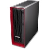 Lenovo ThinkStation P5 (30GA008LGE), PC-System schwarz/rot, Windows 11 Pro for Workstations