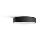Philips Hue White Ambiance Enrave Deckenleuchte S, LED-Leuchte schwarz, inkl. Dimmschalter