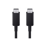 Samsung USB 2.0 Kabel EP-DX510 (5A), USB-C Stecker > USB-C Stecker schwarz, 1,80 Meter, PD, Laden mit bis zu 100 Watt