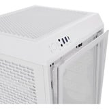 Thermaltake The Tower 200 Snow White, Tower-Gehäuse weiß, Tempered Glass