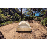 Coleman Darwin 3 Summer, Zelt beige/dunkelrot