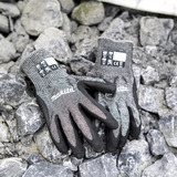 Makita Arbeitshandschuhe P-84735, Gr. XL (10), Schnittfestigkeit F/7 schwarz/grau, 1 Paar