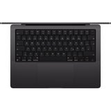 Apple MacBook Pro (14") 2024 CTO, Notebook schwarz, 24 GB, 512 GB (512 GB SSD), M4 Pro, MacOS, Deutsch