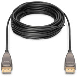 Digitus DisplayPort AOC Hybrid Glasfaserkabel, UHD 8K schwarz, 10 Meter