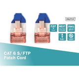 Digitus Patchkabel CAT 6 S/FTP 5m blau, 5 Meter