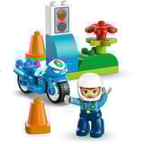 LEGO 10471 DUPLO Town Blaues Polizeimotorrad, Konstruktionsspielzeug 