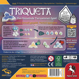 Pegasus Deep Print Games: Triqueta 2te Edition, Brettspiel 