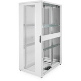 Digitus Serverschrank Unique Serie - 800x1200 mm (BxT), IT-Schrank hellgrau, 42 Höheneinheiten