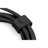 Digitus USB 2.0 Silikon-Anschlusskabel USB-A > USB-C schwarz, 2 Meter, PD, Laden mit bis zu 60 Watt