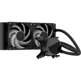 Fractal Design Radius 240 RGB Black, Wasserkühlung schwarz