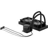 Fractal Design Radius 240 RGB Black, Wasserkühlung schwarz