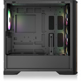 RAIJINTEK AGOS MAX-MS4, Tower-Gehäuse schwarz, Tempered Glass