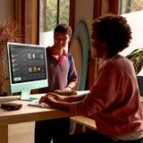 Apple iMac 59,62 cm (24") M4 2024 CTO, MAC-System grün/hellgrün, macOS, Italienisch