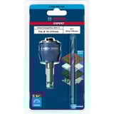 Bosch EXPERT Power Change Plus Adapter, Hex 11mm blau, 2-teilig, mit TCT Zentrierbohrer Ø 8,5mm x105mm