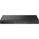 D-Link DMS-1250-12/E, Switch schwarz