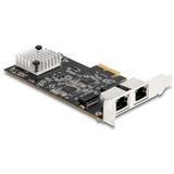 DeLOCK PCI Express x2 Karte zu 2 x RJ45, LAN-Adapter 