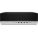 HP EliteDesk 800 G4 SFF Generalüberholt, PC-System schwarz/silber, Windows 11 Pro