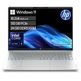 HP OmniBook 3 16-bu0055ngx, Notebook silber, Intel® Core™ Ultra 5 225U, Intel® Graphics, 24 GB DDR5, 512 GB (512 GB SSD), Windows 11 Home