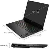OMEN 16-am0277ng, Gaming-Notebook schwarz, Intel® Core™ Ultra 7 255H, NVIDIA GeForce RTX 5070, 24 GB DDR5, 1 TB (1 TB SSD), ohne Betriebssystem