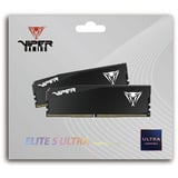 Patriot DIMM 32 GB DDR5-6000 (2x 16 GB) Dual-Kit, Arbeitsspeicher schwarz, VEU532G6036K, VIPER Elite 5 Ultra, INTEL XMP, AMD EXPO