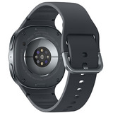 SAMSUNG Galaxy Watch8, Smartwatch dunkelgrau, 40 mm, Sport Band M/L