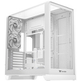 Thermaltake View 390 TG Snow White, Tower-Gehäuse weiß, Tempered Glass x 2