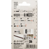 fischer Porenbetonanker FPX M8 , Dübel galvanisch/elektrolytisch verzinkt
